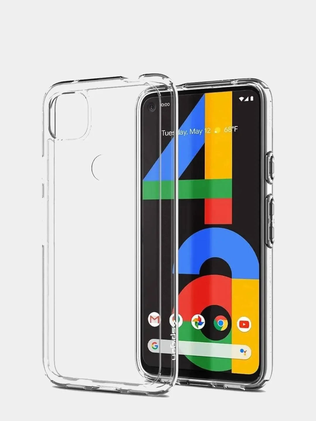 Чехол Google Pixel 4a / 5 / 6 / 6 Pro прозрачный силиконовый