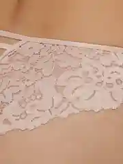 Трусы женские Alla Buone, кружевные, бразилиана, средняя посадка