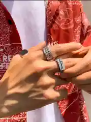 Мужские кольца, 3 штуки, подарок, на новый год