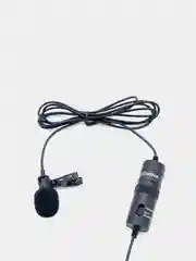 Микрофон петличный BOYA BY-M1 Jack 3,5мм+6.3мм - петличка для телефона aux 6м