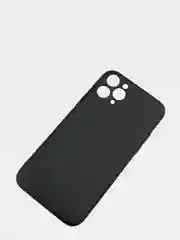 Черный силиконовый чехол с шёлковым покрытием для Apple iPhone X, XR, XS MAX, 11 Pro, 11 Pro Max