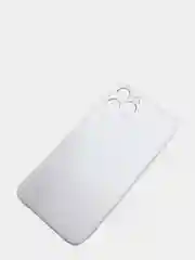Белый силиконовый чехол с шёлковым покрытием для Apple iPhone X, XR, XS MAX, 11 Pro, 11 Pro Max