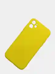 Желтый силиконовый чехол с шёлковым покрытием для Apple iPhone X, XR, XS MAX, 11 Pro, 11 Pro Max