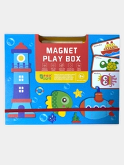 Магнитный конструктор/ Развивающая магнитная коробка для детей/ Magnet Play Box