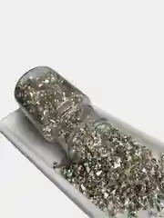 Серебряный декоративные золотые/серебряные камни / металл для эпоксидной смолы
