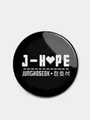 Розовый значки BTS 37мм K-POP