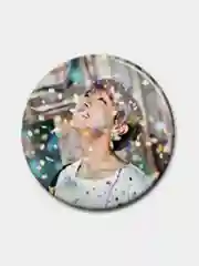 Бирюзовый значки BTS 37мм K-POP