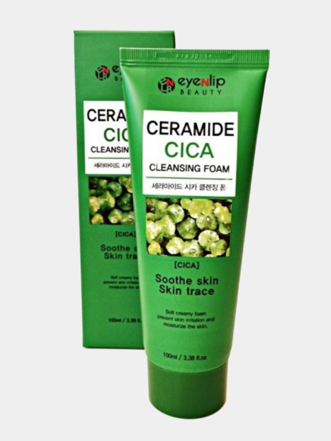 Пенка для умывания с центеллой. EYENLIP Ceramide cica Cleansing Foam 100ml / пенка для умывания с экстрактом центеллы. Пенка для умывания enl Ceramide cica Cleansing Foam, 100мл. EYENLIP пенка для умывания Ceramide Cleansing Foam 100мл. Bergamo пенка для умывания с центеллой СICA Essential Intensive Cleansing Foam 120 мл..