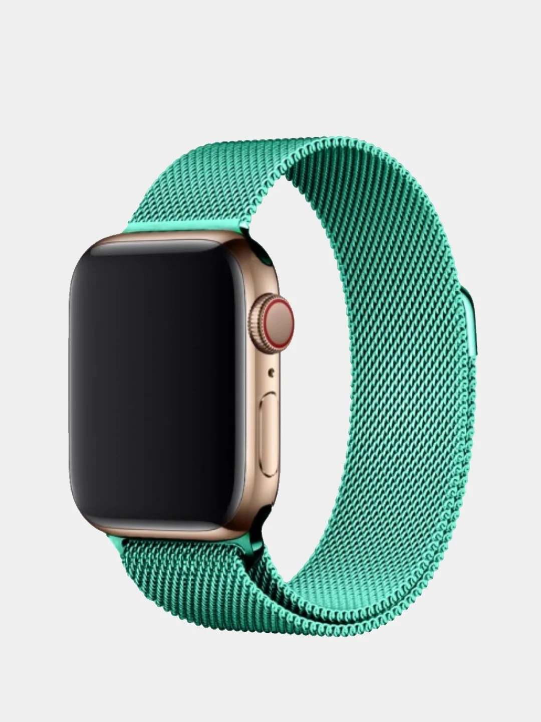 Мятный ремешок Миланская петля Apple Watch 1, 2, 3, 4, 5, 6, SE, 7,  38, 40, 41, 42, 44, 45 мм