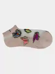 Конфетный носки, Женские короткие носки с бабочками