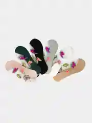 Носки, Женские короткие носки с бабочками