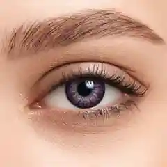 Фиолетовый цветные контактные линзы ILLUSION fashion Luxe, 2 шт, 8,6, 1 месяц