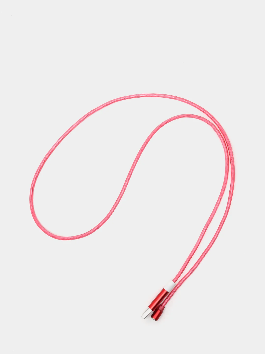 Зеленый кабель магнитный светящийся для зарядки iphone / micro usb / type-c