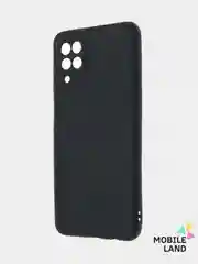Черный чехол силиконовый для Samsung Galaxy A22 / M32