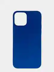 Темно-синий чехол для iPhone 12/12 Pro, 12 mini, силиконовый, цветной, матовый
