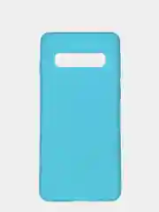Бирюзовый чехол Samsung Galaxy S10, Самсунг Галакси С10 силиконовый цветной матовый