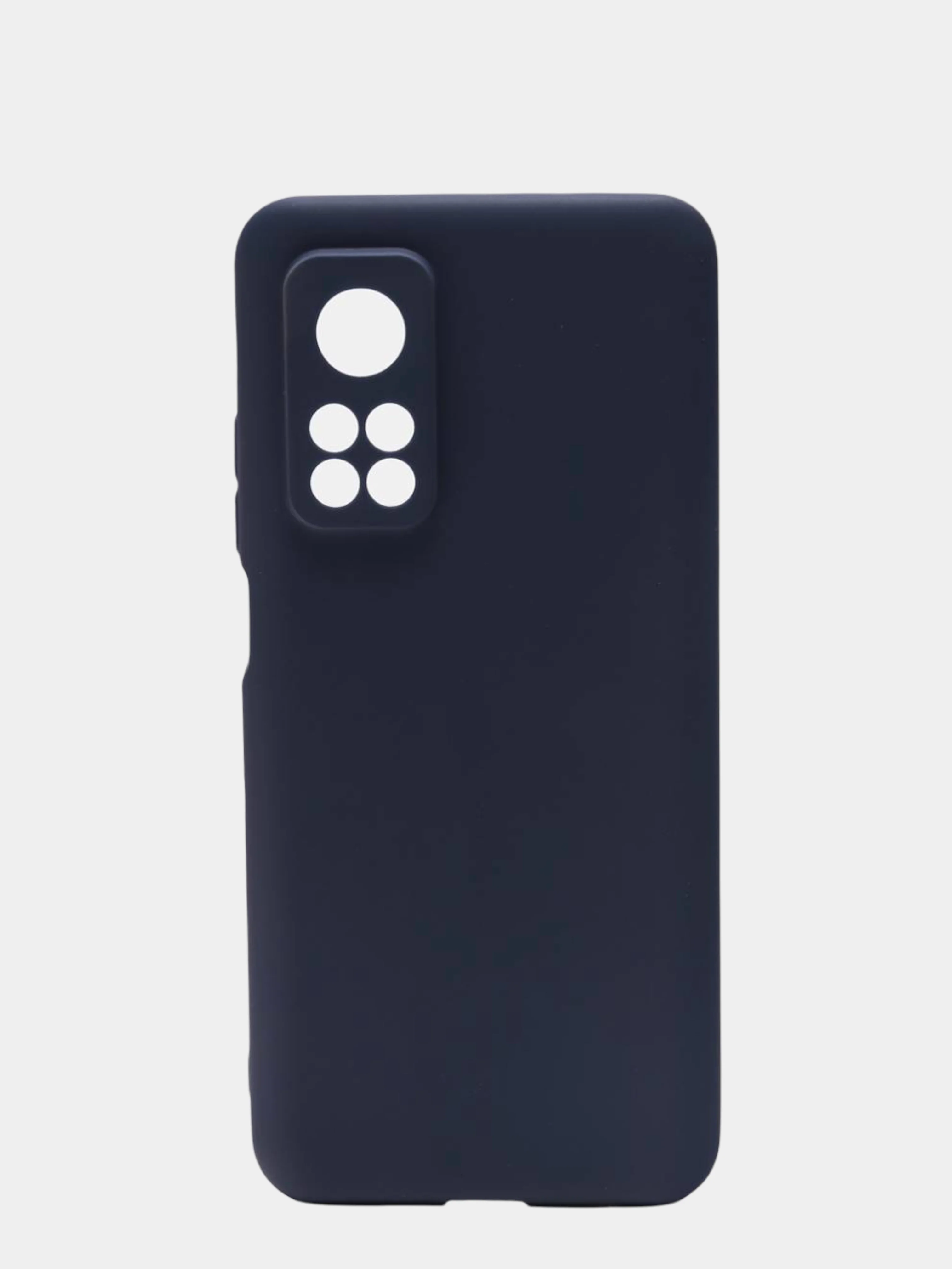 Черный чехол Xiaomi Mi 10T / Mi 10T Pro, Сяоми Ми 10 Т / Ми 10Т Про силиконовый цветной матовый