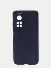 Черный чехол Xiaomi Mi 10T / Mi 10T Pro, Сяоми Ми 10 Т / Ми 10Т Про силиконовый цветной матовый