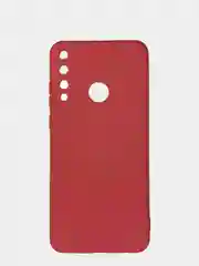 Терракотовый чехол Huawei Y6P (Хуавей У6П), силиконовый, цветной, матовый, с подкладом из микрофибры