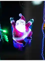 Светодиодная фигурка "Санта Клаус", RGB, на присоске