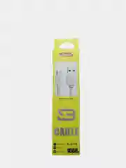 Кабель USB-microUSB BYZ BL-641A, White, силиконовый, 1 м