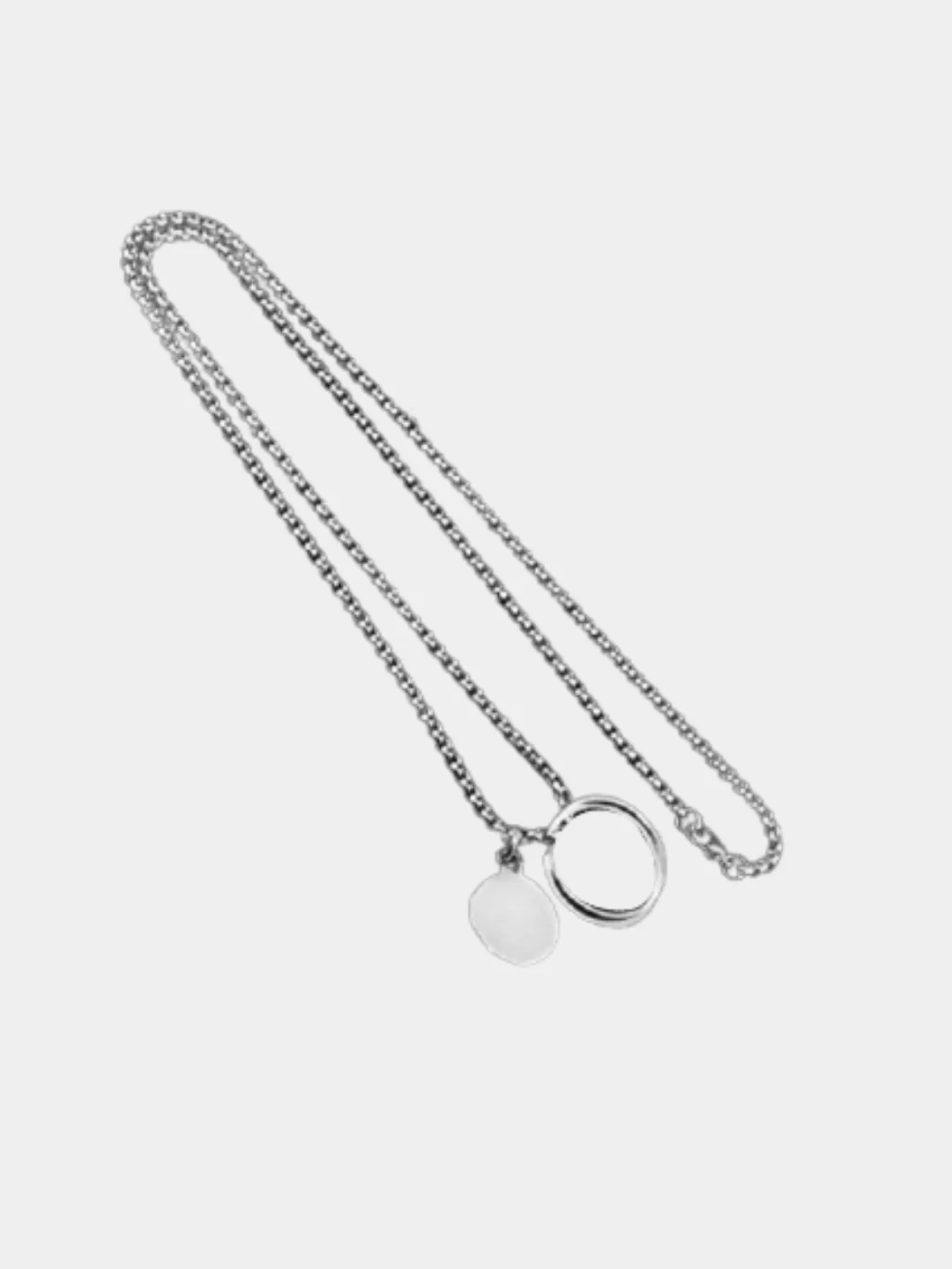 Серебряный цепочка  "Wang"
