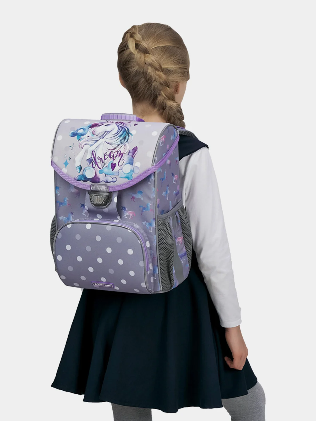 Ученический ранец для девочек, ErichKrause "ErgoLine. Dream Unicorn", 15 л