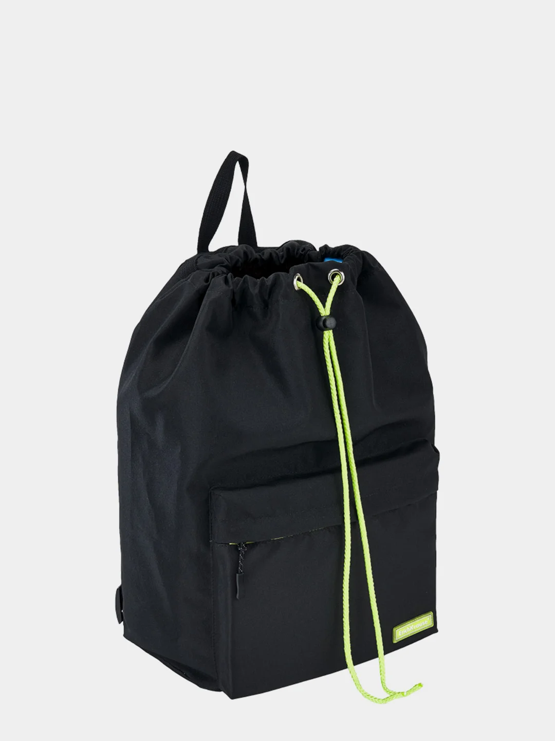 Рюкзак для мальчиков на шнурке ErichKrause EasyLine "Black&Yellow", 16 л