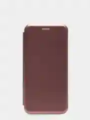 Багровый чехол книжка Huawei P40  горизонтальная на магните