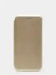Золотой чехол книжка Huawei P40  горизонтальная на магните