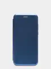 Синий чехол книжка Huawei P40  горизонтальная на магните