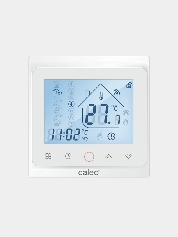 Терморегулятор CALEO С936 Wi-Fi встраиваемый, цифровой, программируемый, 3,5 кВт