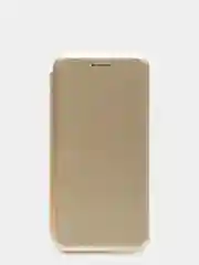 Золотой чехол-книжка для Samsung A41 2020/ A415 F, горизонтальный, на магните