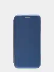 Синий чехол-книжка для Samsung A41 2020/ A415 F, горизонтальный, на магните