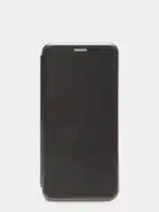 Черный чехол книжка Samsung Note 10 Lite  горизонтальная на магните