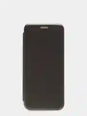 Черный чехол книжка Huawei Honor 10X Lite горизонтальная на магните