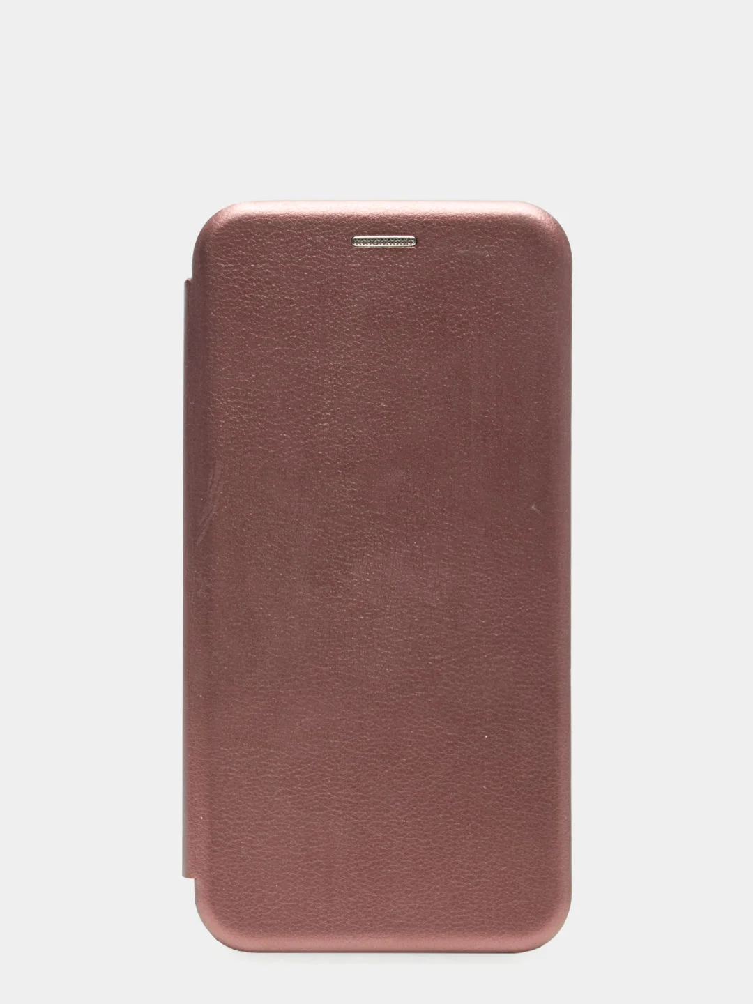 Багровый чехол-книжка на Huawei P40 Lite, на магните