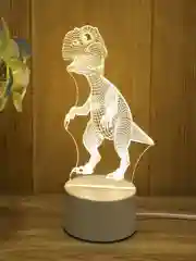 Небесно-голубой ночник светодиодный LED, 3D