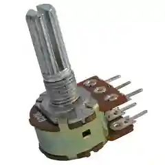 Резистор 16K2 2x200k шлиц (переменный резистор)