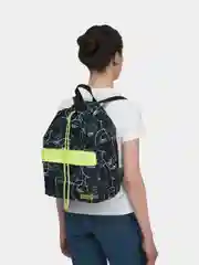 Рюкзак для девочек на шнурке ErichKrause EasyLine 16L Line Art