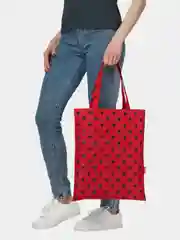 Сумка-шоппер ErichKrause "Dots in Red", 10 л