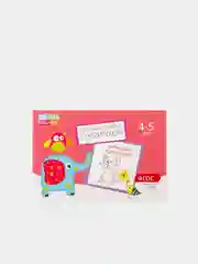 Розовый прописи  для детей 4-5 лет, 20 стр