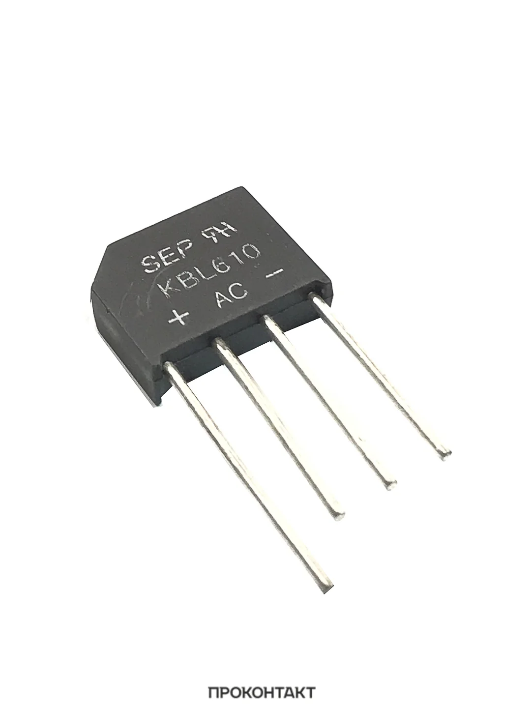 4 штуки Диодный мост KBL610 6A 1000V рядный