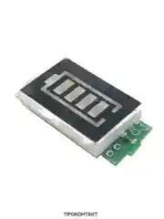 Индикатор заряда Li-ion батареи 4S (14.8В.) 31*20*7мм