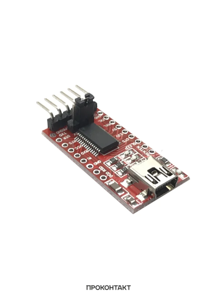Модуль преобразователя интерфейсов USB to TTL FT232RL FTDI
