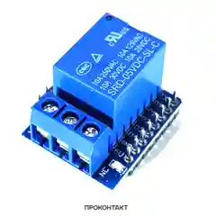Модуль реле 1 канал 5В Wemos D1 mini