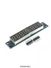 Модуль LED индикаторов. 8 знакомест