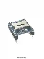 Модуль WAV-аудиоплеера microSD WTV020-SD