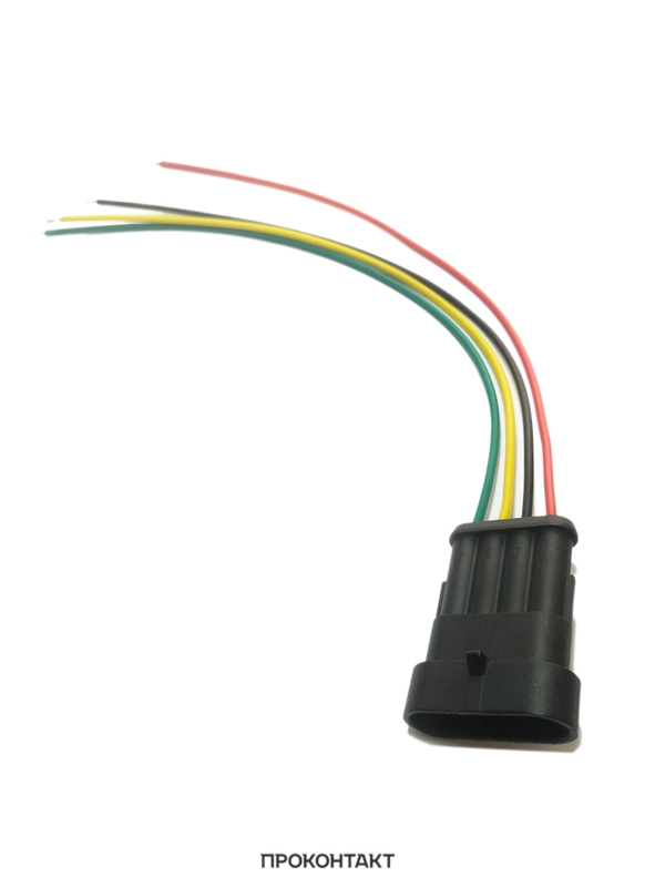 Разъем автомобильный DJ7041-1.5-11 с проводами 18AWG 200мм
