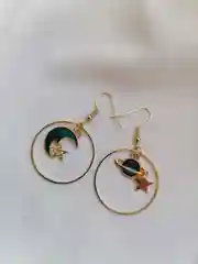 Серьги луна В